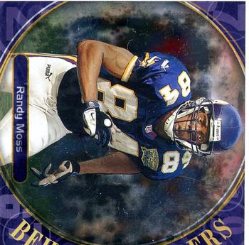 2001 Score Select - Behind the Numbers #BN-6 Randy Moss Front