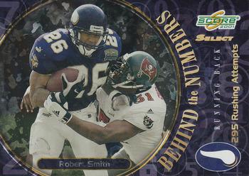 2001 Score Select - Behind the Numbers #BN-26 Robert Smith Front