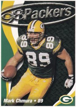 1998 Green Bay Packers Police - Racine Tire and Auto Service, Caledonia Police Department #6 Mark Chmura Front