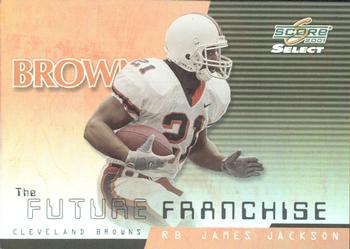 2001 Score Select - Future Franchise #FF-1 Tim Couch / James Jackson Front