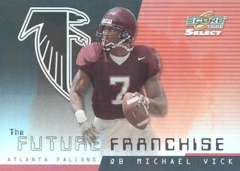 2001 Score Select - Future Franchise #FF-21 Jamal Anderson / Michael Vick Front
