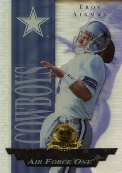 1996 Collector's Edge President's Reserve - Air Force One SN2500 #19 Troy Aikman Front