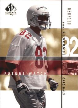 2001 SP Authentic - Future Watch Gold #125 Bobby Newcombe Front