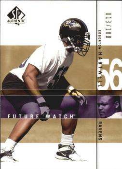 2001 SP Authentic - Future Watch Gold #185 Edgerton Hartwell Front