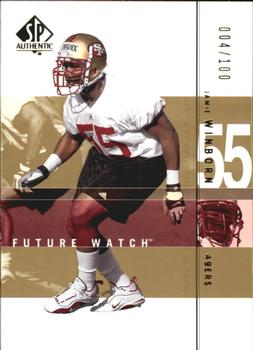 2001 SP Authentic - Future Watch Gold #189 Jamie Winborn Front