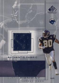 2001 SP Game Used Edition - Authentic Fabric #CO Curtis Conway Front