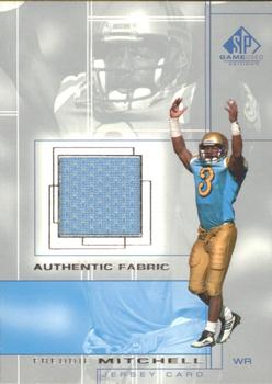 2001 SP Game Used Edition - Authentic Fabric #FM Freddie Mitchell Front