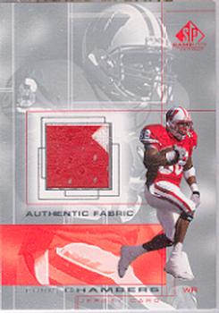 2001 SP Game Used Edition - Authentic Fabric #CC Chris Chambers Front