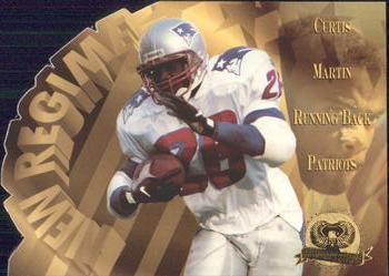 1996 Collector's Edge President's Reserve - New Regime #10 Curtis Martin Front