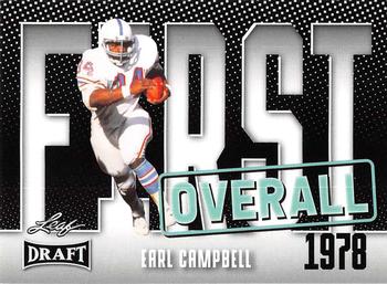 2023 Leaf Draft #3 Earl Campbell Front