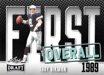 2023 Leaf Draft #7 Troy Aikman Front