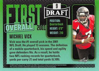 2023 Leaf Draft #9 Michael Vick Back