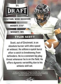2023 Leaf Draft #71 Tyler Scott Back