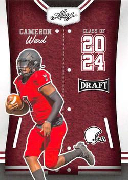 2023 Leaf Draft #78 Cameron Ward Front