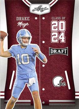 2023 Leaf Draft #79 Drake Maye Front