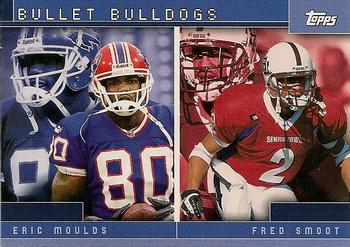 2001 Topps - Combos #TC18 Bullet Bulldogs (Eric Moulds / Fred Smoot) Front