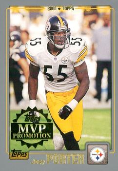 2001 Topps - MVP Promotion #NNO Joey Porter Front