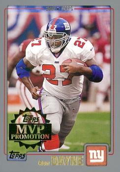 2001 Topps - MVP Promotion #NNO Ron Dayne Front