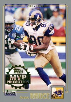 2001 Topps - MVP Promotion #NNO Isaac Bruce Front