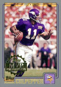2001 Topps - MVP Promotion #NNO Daunte Culpepper Front