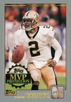 2001 Topps - MVP Promotion #NNO Aaron Brooks Front