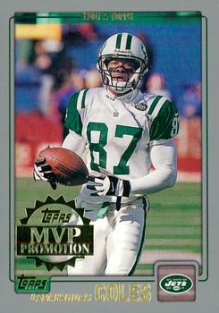 2001 Topps - MVP Promotion #NNO Laveranues Coles Front