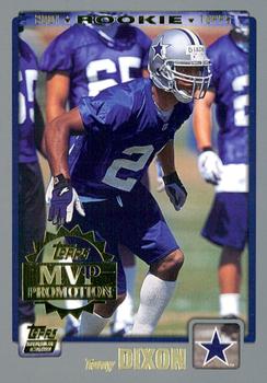 2001 Topps - MVP Promotion #NNO Tony Dixon Front