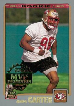 2001 Topps - MVP Promotion #NNO Andre Carter Front