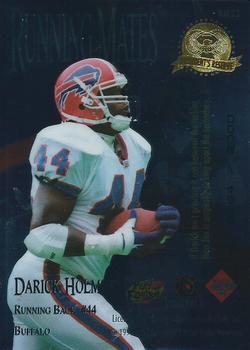 1996 Collector's Edge President's Reserve - Running Mates #RM23 Jim Kelly / Darick Holmes Back