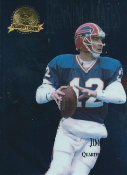 1996 Collector's Edge President's Reserve - Running Mates #RM23 Jim Kelly / Darick Holmes Front