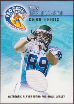 2001 Topps - Pro Bowl Jerseys #TP-CL Chad Lewis Front
