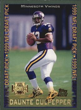 2001 Topps Archives - Previews #1 Daunte Culpepper Front