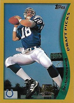 2001 Topps Archives - Previews #2 Peyton Manning Front