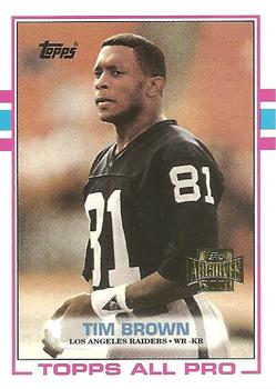 2001 Topps Archives - Previews #9 Tim Brown Front