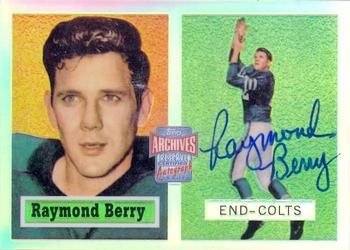 2001 Topps Archives - Rookie Reprint Autographs #AA-RBE Raymond Berry Front