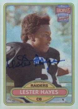 2001 Topps Archives Reserve - Rookie Reprint Autographs #ARA-LH Lester Hayes Front