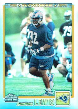 2001 Topps Chrome - Refractors #294 Damione Lewis Front