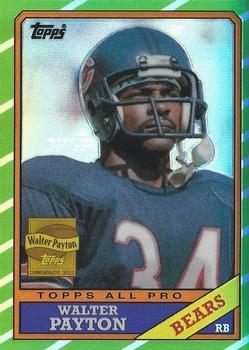 2001 Topps Chrome - Walter Payton Reprints Refractors #WP11 Walter Payton Front