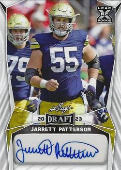 2023 Leaf Draft - Autographs White #BA-JP1 Jarrett Patterson Front