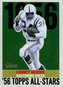 2001 Topps Heritage - 1956 All-Stars #HA-LM Lenny Moore Front