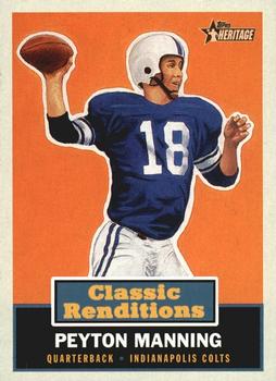 2001 Topps Heritage - Classic Renditions #CR4 Peyton Manning Front