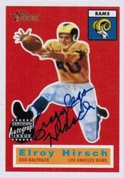 2001 Topps Heritage - Real One Autographs #THRO-EH Elroy Hirsch Front