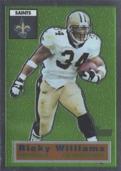2001 Topps Heritage - Retrofractor #28 Ricky Williams Front