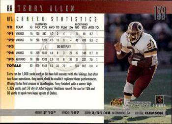 1996 Donruss #139 Terry Allen Back