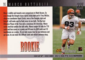 1996 Donruss #223 Marco Battaglia Back