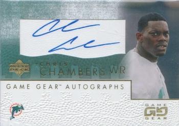 2001 UD Game Gear - Autographs #CC-GS Chris Chambers Front