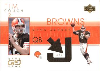 2001 UD Game Gear - Jerseys #TC-J Tim Couch Front