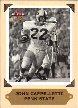 2001 Ultra - College Greats Previews #NNO John Cappelletti Front