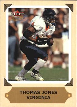 2001 Ultra - College Greats Previews #NNO Thomas Jones Front