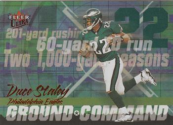 2001 Ultra - Ground Command #6 GC Duce Staley Front